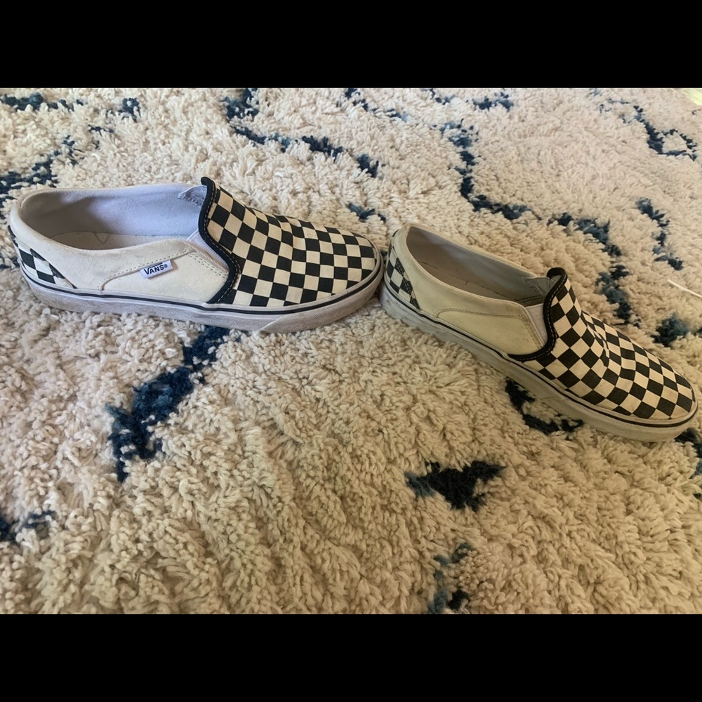 Checkered vans